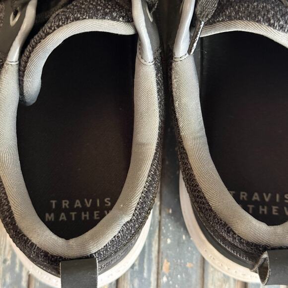 Travis Mathew Mens The Dailey Pro Hybrid Shoes 12 Gray Cushioned Golf Classic